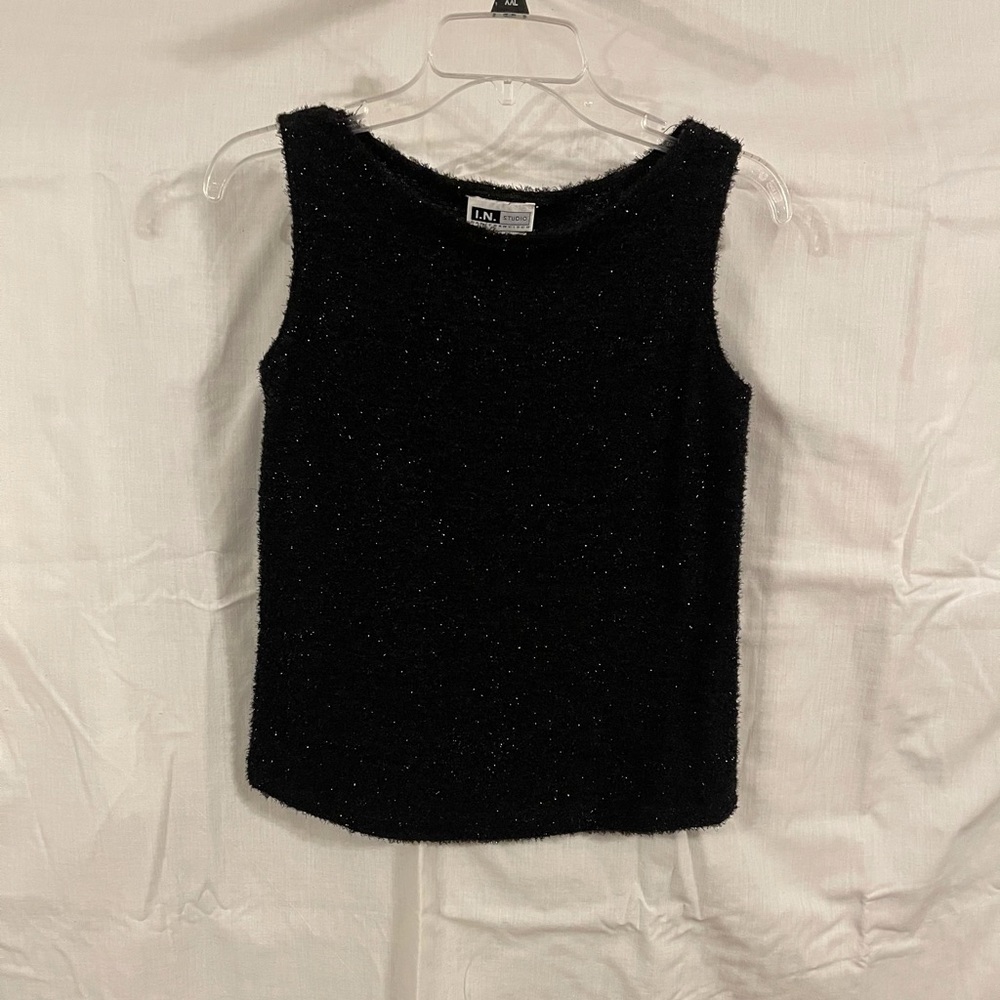 Black tank top